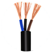 Noyau flexible du câble 3 de H05VV-F